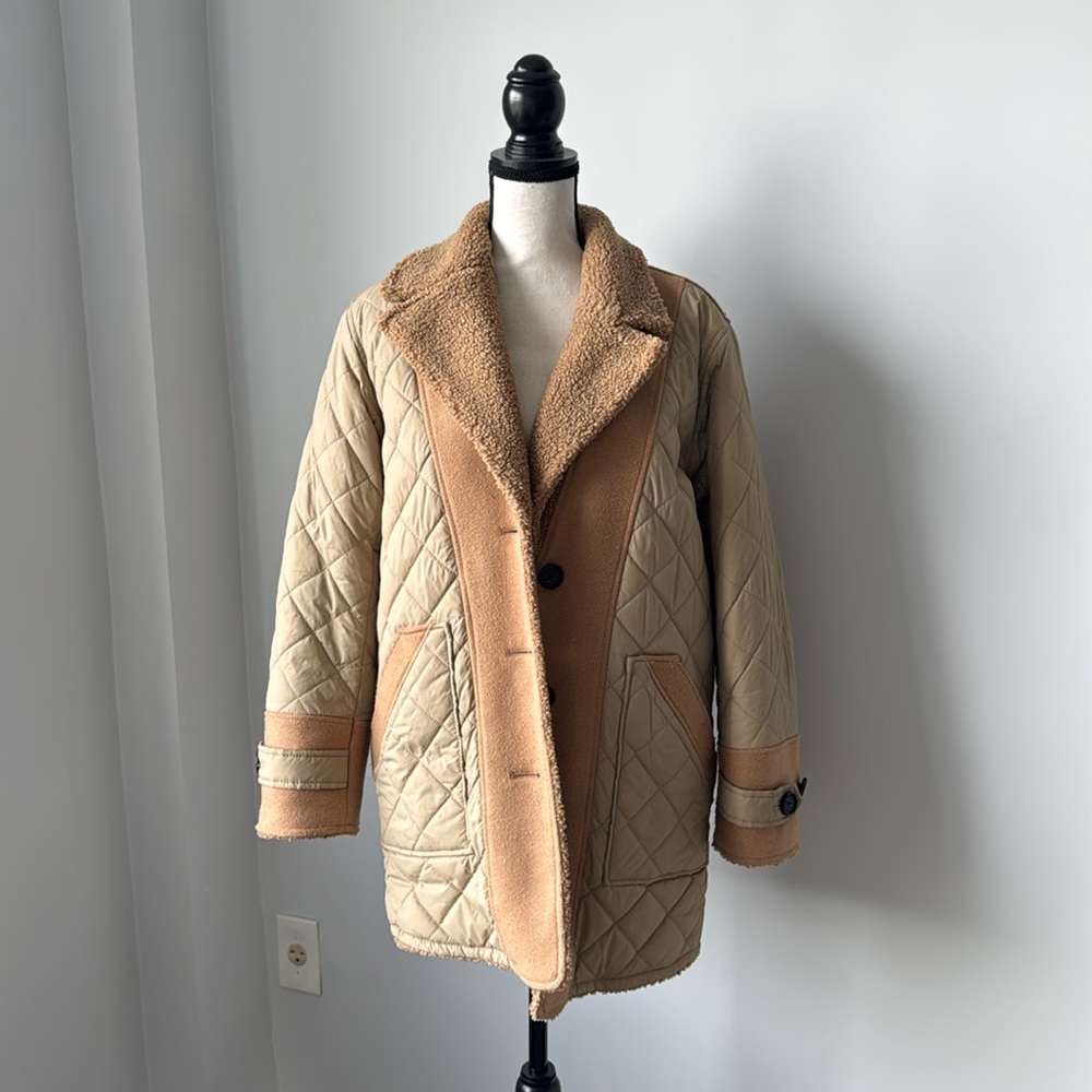 Derek Lam 10 Crosby Quilted Coat